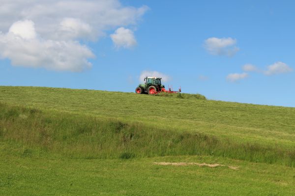 Sloping Area Mowing